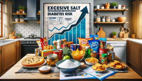 塩分過多の意外な側面：糖尿病リスクの増加